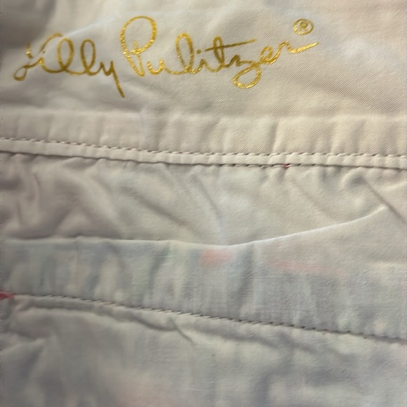 Women’s Lilly Pulitzer Chipper Bermuda Pink Pout Barefoot Princess Shorts Sz 12 - Picture 5 of 7